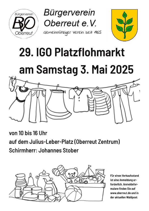 Flohmarkt in Oberreut