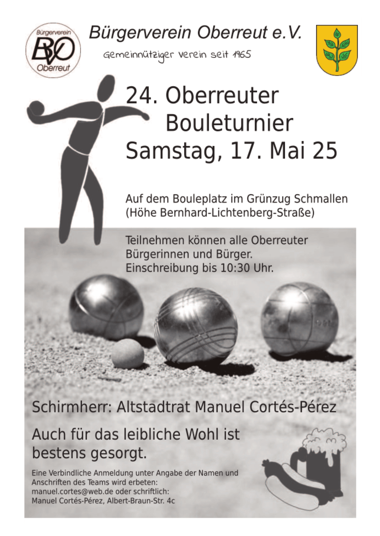 Bouleturnier 2025 in Oberreut